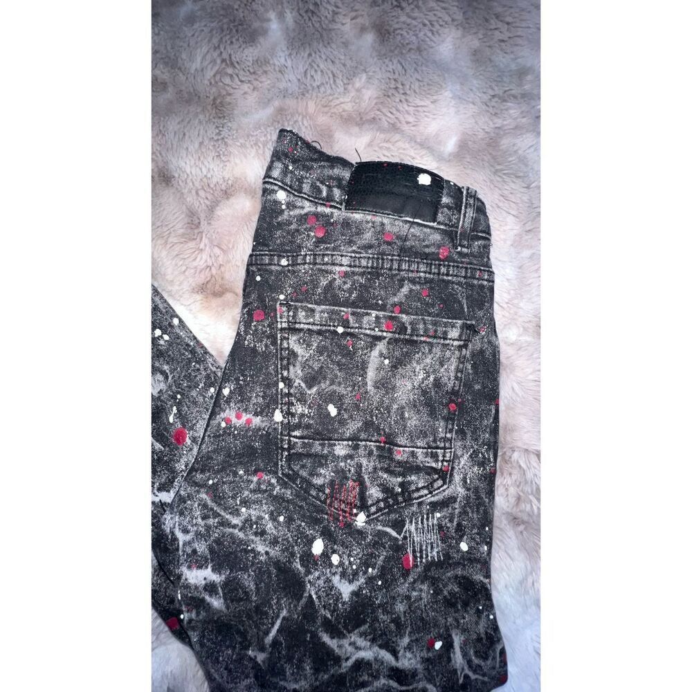 Big Men's FWRD DENIM CO. Awol Denim Jeans distressed 90s, 30 X32, Unisex - Picture 9 of 12